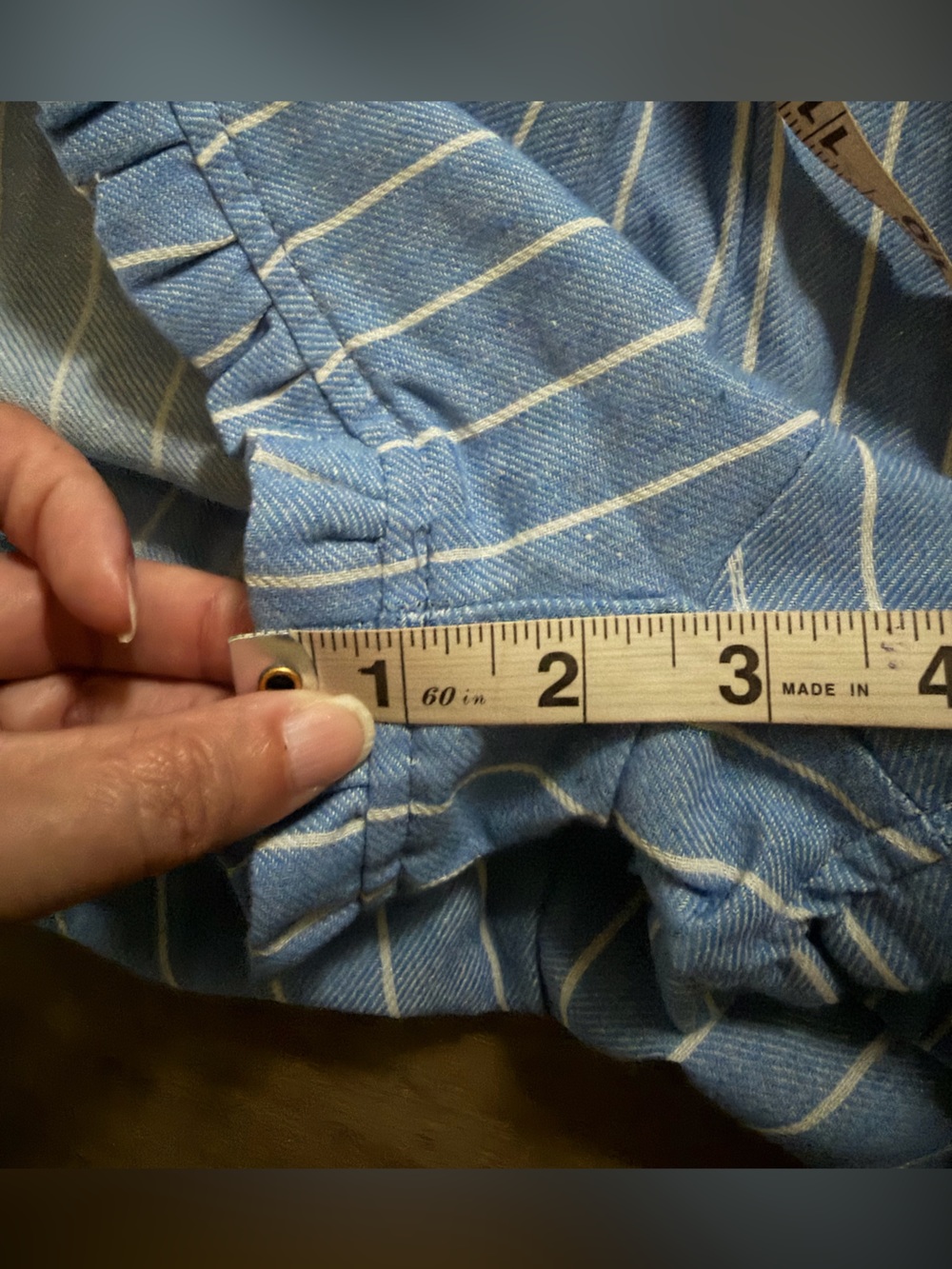 CUPSHE Striped Micro Ruffle Tube Top Romper NWT - Picture 5 of 7